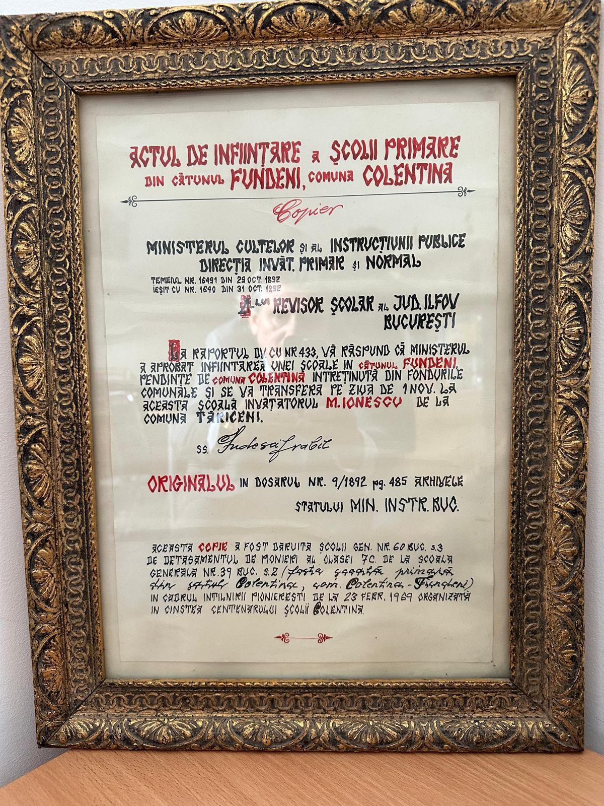 La multi ani, Scoala Nr 2 Dobroesti Fundeni!